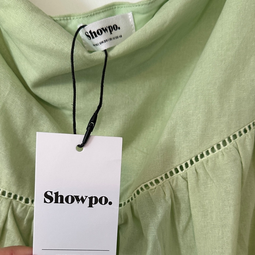 NWT Showpo. Harleen Mini Dress Size 16 - Picture 3 of 6
